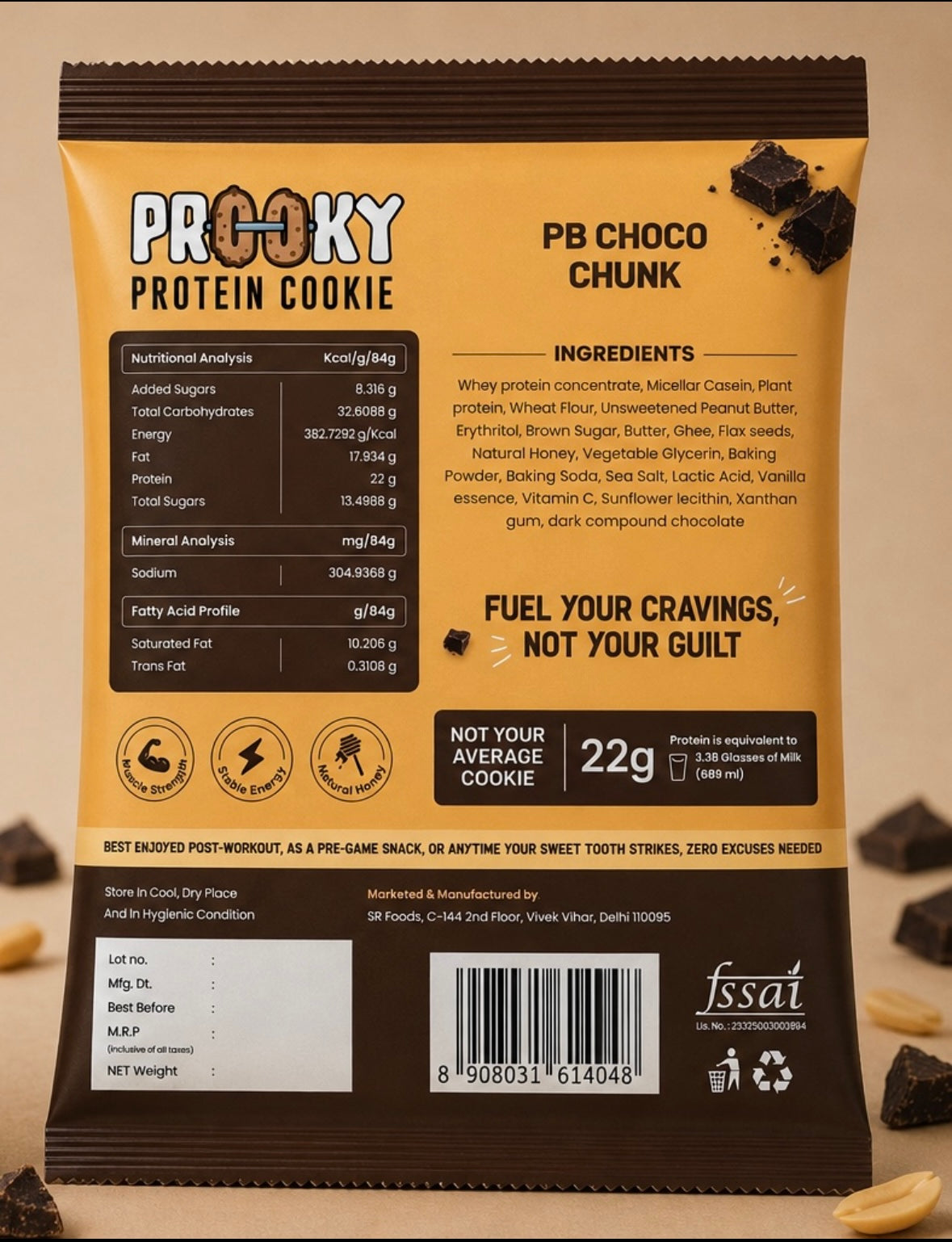 PB Chocolate Chunk Cookie