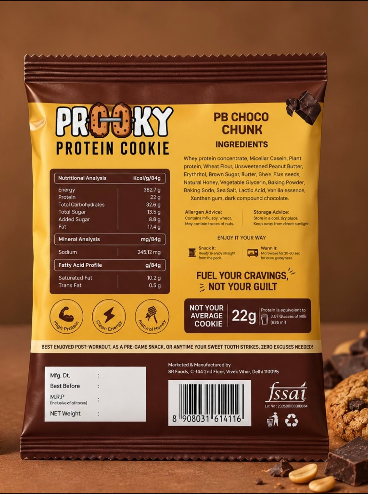 PB Choco Chunk Cookie
